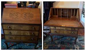 11401 - Antique Writing Desk