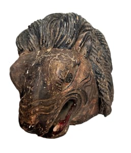 4219 - Vintage Mexican Lion Mask