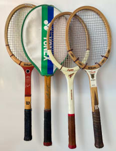 3955 - Vintage Tennis Rackets