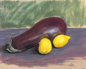 Still Life with Eggplant