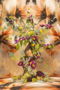 Seeded Eucalyptus with Beauty Berries