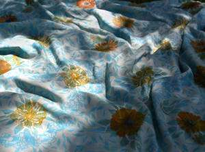 Prakash's Garden in Blue I