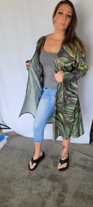 NIKKI DUSTER CARDIGAN - GREENHOUSE