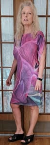 Michelle Dress II - Dark Day Lillies