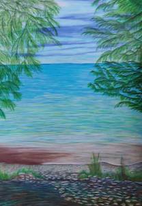 Lake Michigan from Cresent Beach