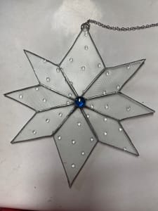 Stained Glass Snowflake or Star