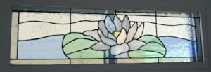 Commission: Stained Glass Waterlily