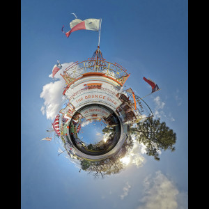 Orange Show Reflection