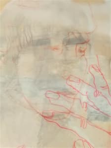 sous-jacente - lignes rouge 2 / les ephemères