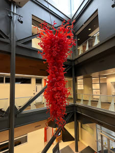 Toreador Red Chandelier