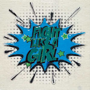 Fight Like  A Girl BG26_4x4