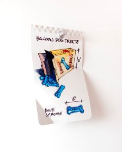 Balloon Dog Treats (blue) 3/20