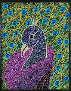 Gemmed Peacock 02