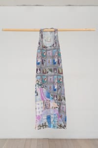 Maxi-dress (Grid Blue / Purple)