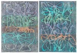 Batik Diptych