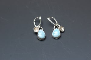 Larimar Earrings