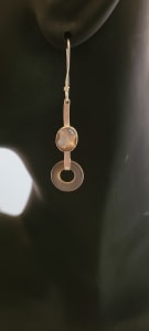 Agate 'Donut' Earrings