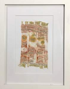 Handmade Paper and Pigment Painting I