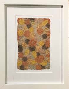 Handmade Paper and Pigment Sheet
