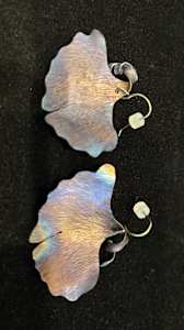 Ginko Leaf Earrings