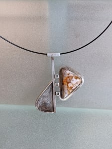 Fire Agate Necklace