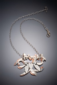Resting Cranes Necklace