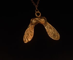 Maple Seed Necklace