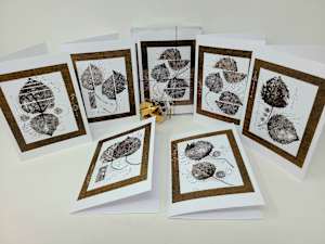 Leaf Cards Set with Ornament 2410159