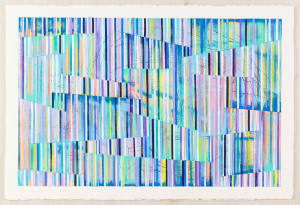 Color Study in Shades of Blue