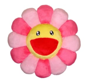 村上隆花抱枕 MURAKAMI Takashi Flower Cushion 30cm (Pink)