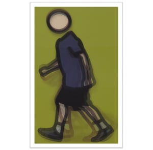 光柵明信片 Lenticular postcard - Paul running