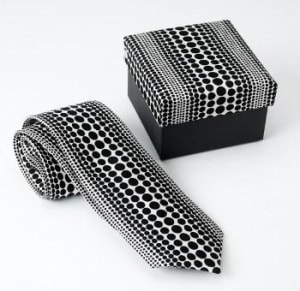 草間彌生 絲綢點點領帶 Silk Tie: Kusama Dots