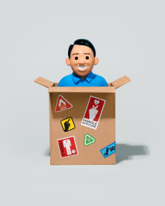 Send Yourself Nowhere 搪膠公仔