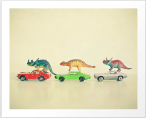 Dinosaurs Ride Cars