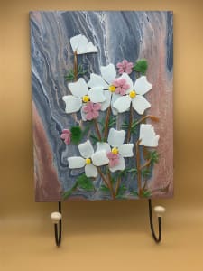 Hooked Primrose and Geraniums