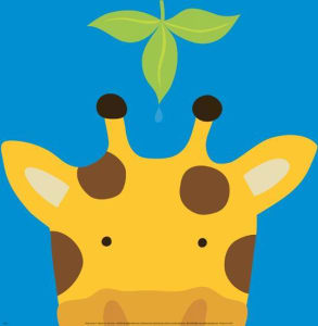 Peek-A-Boo VII, Giraffe