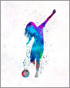 Woman Soccer Player 05