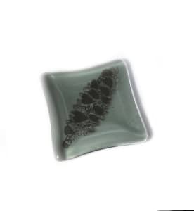 Banksia seed dish (clear grey)