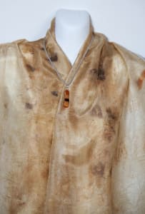 Eco Dyed Silk Scarf York Gum