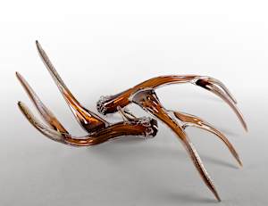 Antler Set-Amber w/Metallic
