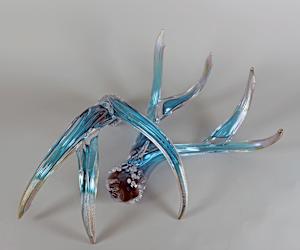 Antler Set-Turquoise w/ Metallic Tips