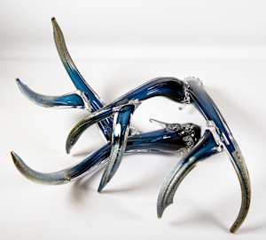 Antler Set Blue w/Metalic Tips