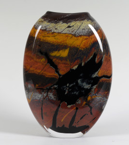 Fission Vase Small-Black