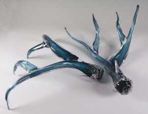 Antler Set Steel Blue