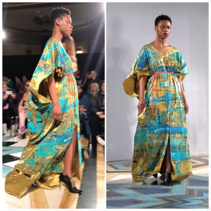 Custom Fabric Design and Hand Painted by Nicola Parente