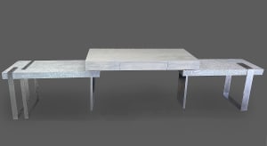 Custom desk console