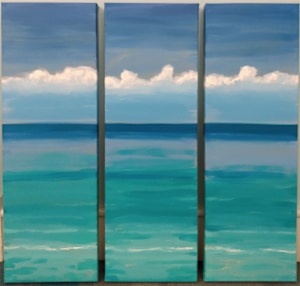 Cloud Study Triptych