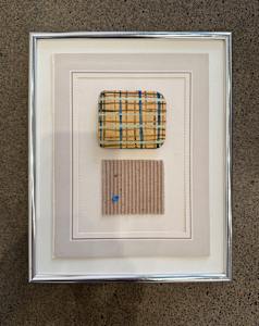 Painted Shape,  Cardboard, Chrome