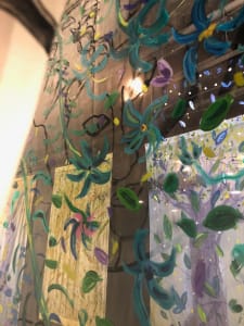 Spring Flower Visions in Motion 2020 Hanging Theatre Set