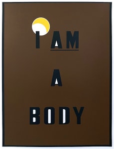 I AM A BODY (Dark Brown)